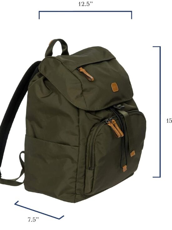 Bric\'s X-Bag/x-Travel 2.0 Excursion Business Laptop|Tablet Backpack, Olive main image 7